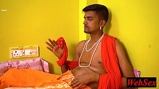 Young Raja Babu Fucking His Beautiful Maid at His Chamber