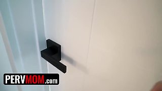 Horny Stepson Rewards His Loving Big Titted Stepmom By Making Her Cum Multiple Times