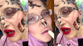 Sissy Surrender - Glasses and Lipstick Humiliation Asmr Clip by Findom Goaldigger