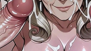Granny Blowbang Ai with Male Voiceover