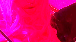 Rubber & Ava Fetishart Give Perv a Latex Footjob Part 1