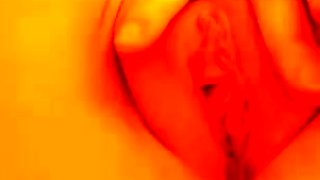 Busty Amateur Babe Masturbates her Pussy
