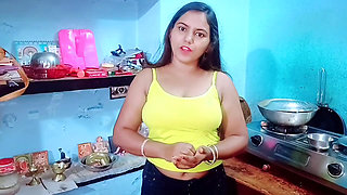 Younger Step Brother Penis Got Hard After Seeing The Beauty of Hot Sister-in- law