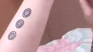 Two Tattooed Girls Scissor and Spoil Their Pink Pussies with Toys