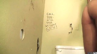 Blonde with nice natural tits Amanda Blow is sucking a hard wiener