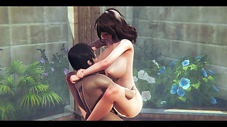 Hentai Uncensored 3D - Girl Sex in Spa - Japanese Asian Manga Anime Film Game Porn