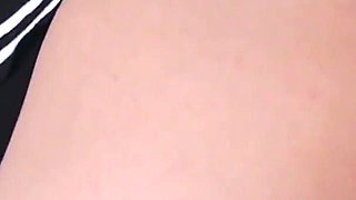 Kana Fujishiro sexy Asian with black hair goes to the party with the boy dressed as a college girl