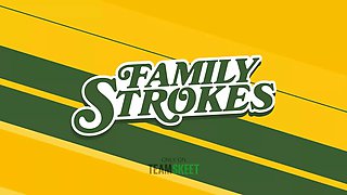 Familystrokes - nasty teen stepsisters let their stepdaddy have his way with them