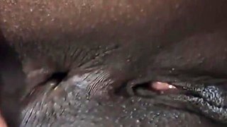 POV: Ebony Gaping! My First Real Gape Cought on Camera! Just Through Relaxation