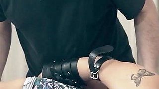 Larissa in Tickling, Bastinado and Bondage Blowjob!