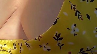 Compilation - Wifey Flashing Her Tits in the Car