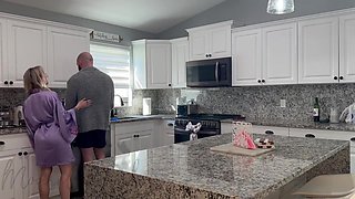 Cuckold Watches Mature Screw His Boss