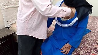 Desi Muslim Hijab School Girl QueenbeautyQB Hardcore Sex in Hindi