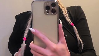 Skinny Blonde Teen Anal amp Vaginal Toys DP