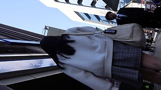 Amateur ass ramming outdoors