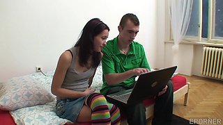 Stranger Man Is Fucking His Girlfriend Cuckold Porn