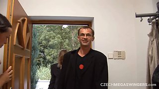 The real Czech mega group fuck 1
