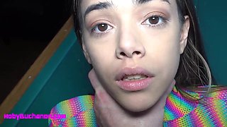 95 Lb Harmony Wonder Tight Pussy Pounded & Face Fucked Hard By Daddy - Hoby Buchanon
