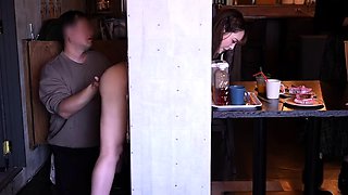 Asian Alina Li facialized in glory hole