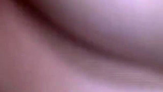 Blonde chubby fucking on the toilet