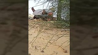 Desi Indian Old man Outdoor fuck