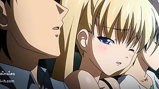 Hentai chick enjoys anal sex at the gym