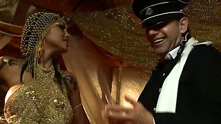 Big cock video with sweet Cleopatra from MILF & GRANNY STORE