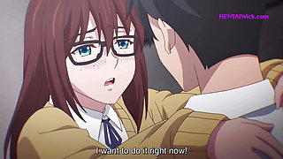 Hard Session and Wet Pantie for my Shy Coworker in Office - Anime Hentai Porn, ENG Sub