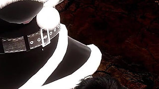 Pussy Licking for Hot Bit Tits Dark Succubus Girl Until Orgasm 3D Animation