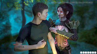 Hentai anime pleasure and desire in English
