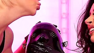 Helena Locke and Goddess Tangent - Strapon - Slut Training - Anal and Facefucking