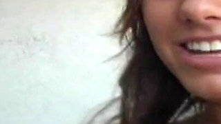 2 Hot 20yo Babes Scissor Fuck Then Share Huge Cock - Steamy FFM Threesome