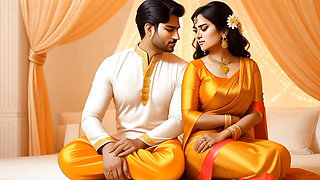Hot indian housewife excited for sex with office boss