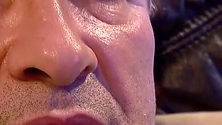 Sexy Tarra White seduces and masturbates Roberto Malone and does anal fuck on the table