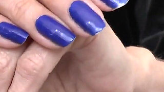 My Long Blue Fingernails Make You Weak, JOI, Lady Victoria Valente