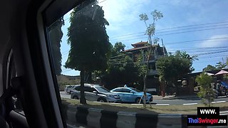 Asian teenage got big penis from the back