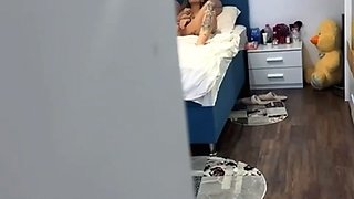 Step sister caught masturbating!