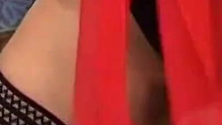 Redhead sucks two cocks in threesome and gets a warm load on her tits