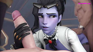 A Crazy Horny MILF's Insatiable Desire to Take Two Massive Cocks in Her Willing, Unprepared Ass at Once