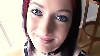 Melissa Lauren - Looks Into The Camera As She Licks And Sucks A Black Dick