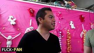 Fuck A Fan featuring Nikki Sexx and Samantha 38G's cumshot action