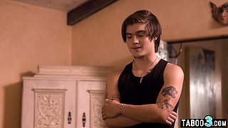 mom stepmom taboo nailing two big dicks