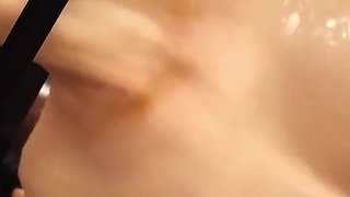 Shy Japanese college girl in glasses gets fucked in the prison