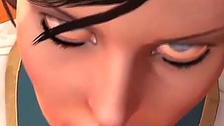 Blowjob compilation : 3D hentai porn