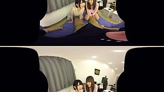 Mio Shinozaki and Misa Suzumi in Female Classmates Tease Me About My Virginity - CasanovA