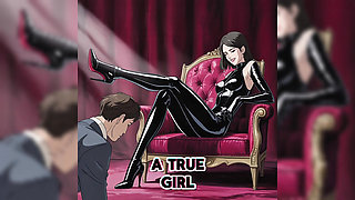 Femdom: Sissy Slave Jerks off to Mistress Voice