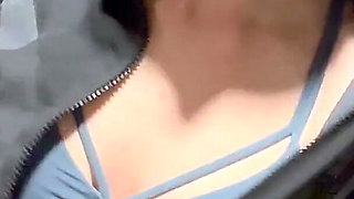 Cheating Wife Begs for Creampie During Sneaky Hookup in Public Washroom