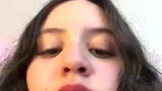 Brunette Solo Webcam Masturbation