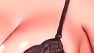 Sexy Big Tits Bouncing and Teasing! Latex Outfits Try on