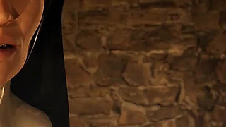 Area69: Holy Nun Is Milking Big Cock to Purify the Balls - Episode 24